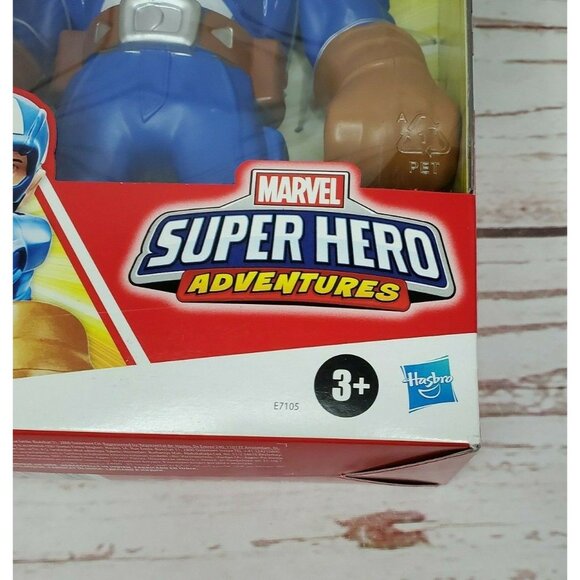 Marvel Super Hero Adventures Mega Mighties Captain America & Hulk Bundle - Picture 10 of 12